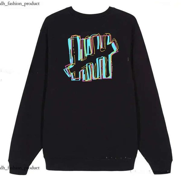 Undefeated Brand Designer Mens Hoodies Hoody Underfeatedly Fingerprint Print Graphic Hooded Pullover Sweatshirts Loose Long Sleeve Men Clothing Hoodie ecd 655