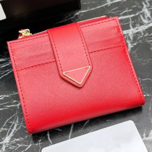 Wallets Designers Card Case Coin Purse High Quality Leather Zipper Poucht Short Wallet Luxurys Interior Compartment Leather Card Holder Wallet Designer Woman