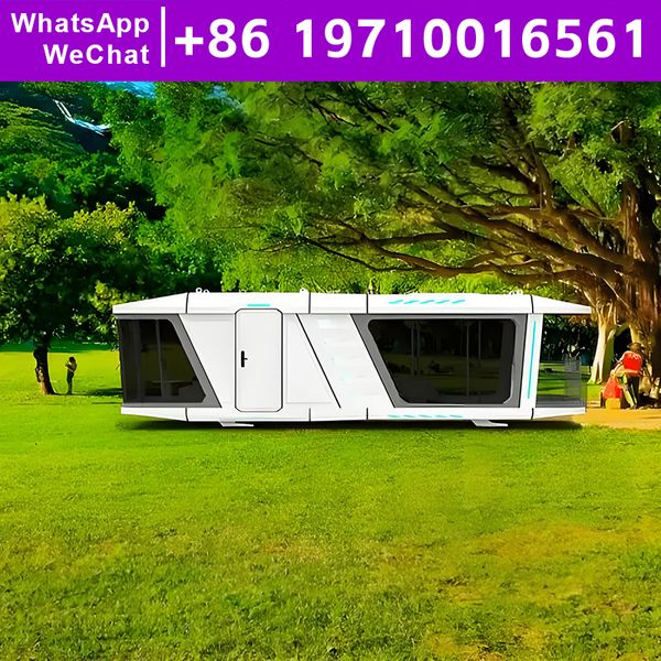 Tiny Homes Prefabricated Houses in Luxury Containers Factory Price Fabricated House Moisture Proof Wind Resistance High Quality