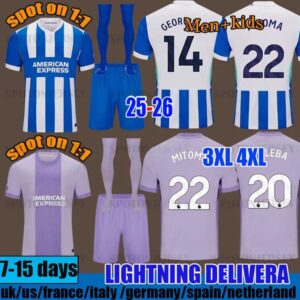 MITOMA 25 26 Brighton jerseys GROSS 2025 WELLBECK Seagull BHAFC football shirt MARCH ENCISO PROPPER Men Kids Kit BRIGHTON fc Limited Edition and hove Alb ion player
