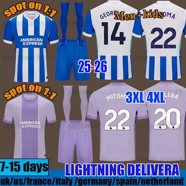 MITOMA 25 26 Brighton jerseys GROSS 2025 WELLBECK Seagull BHAFC football shirt MARCH ENCISO PROPPER Men Kids Kit BRIGHTON fc Limited Edition and hove Alb ion player
