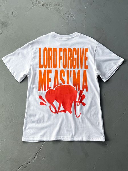 Men's T-Shirts Designer Letter printing Summer trendy short sleeved men's street hip-hop t-shirt