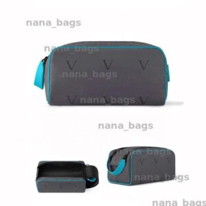 Designer Men Wash Bag Handbags Luxury Leather Makeup Bag Travel Women Mens Clutch Bags Fashion Handbag Toiletry Kits BFD2412261