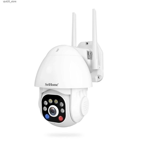 Cameras Sricam SH039B HD 1296P CCTV WIFI IP Smart Home Waterproof Color Night Vision Security Protection PTZ Monitoring Video Camera L240910