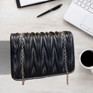 Pleated Flap Fashion Chain Small Bag —M8604