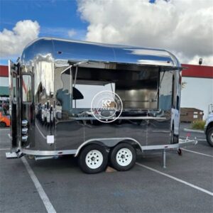 CE Certified Street Food Truck Trailer Mobile Fast Food Car for Pizza Food Trailer Truck Fully Equipped