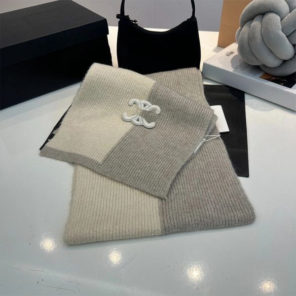 wool scarfs luxury designer scarf autumn and winter men women warm comfortable touch senior fashion process fashion versatile size 38x175 cm