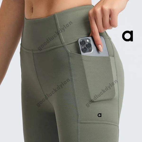 alocardio Rich Girl Brand 5A Quality Fitness Clothes Gym shorts yogapants High-Rise Womens Workout Pants with Hidden Pocket for Fitness Enthusiasts