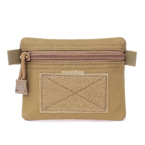 Outdoor wallet EDC Gadget Organizer Waist pack card holder Certificate bag Clutch bag Coin Wallet 1000D