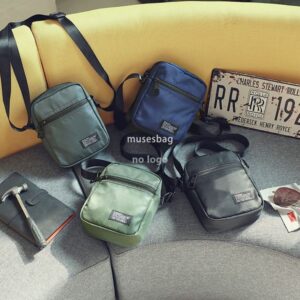 New high quality casual men's small shoulder bag mobile phone bag summer fashion trend South Korea crossbody bag personality bag