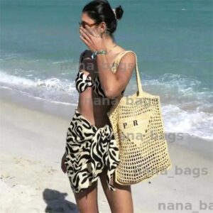 Straw bag Luxury handbags designer tote bags for womens weave Raffias top handle beach bag shopper weekender clutch mens fashion Crossbody Shoulder bag