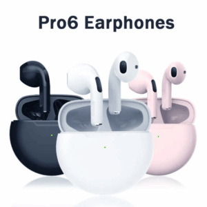 Air Pro 6 TWS Wireless Headphones with Mic Fone Bluetooth Earphones Sport Earbuds Pro6 J6 Headset for Apple iPhone Xiaomi Huawei