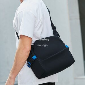 Men's bag single shoulder crossbody bag new small backpack male fashion single shoulder bag female Japanese postman bag tide