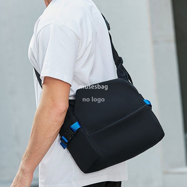 Men's bag single shoulder crossbody bag new small backpack male fashion single shoulder bag female Japanese postman bag tide
