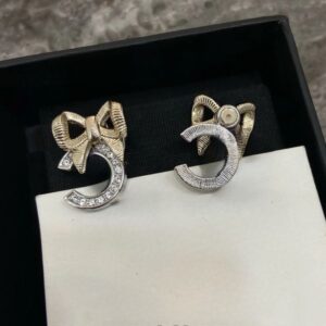 Designer Earrings Classic Letter Ear Stud Women Gold Silver Plated Ear Drop Hoop Earrings Fashion Jewerlry Wedding Party Gift High Quality