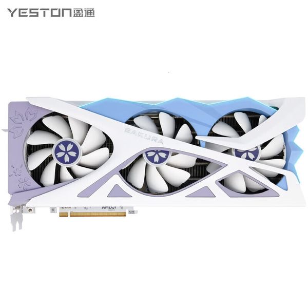 Yeston RX7800XT-16G GDDR6 256bit Graphics Card for Gaming PC GPU placa de video
