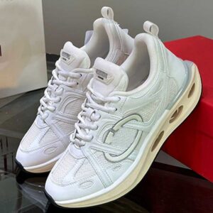 VLogo Easyjog Women Designer Sports Shoes Spring Summer Breathable Men Running Shoes Cowhide Upper Ultra Light Rubber Sole Brand Couples Sneakers With original box