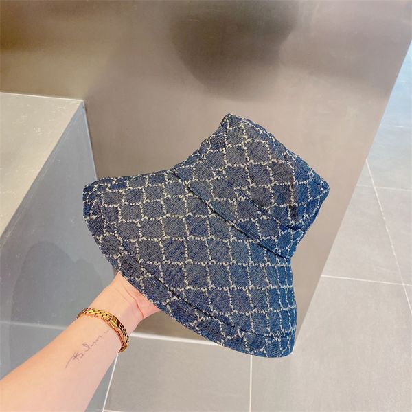 Designer Bucket Hat Classic Fashion Cowboy Fisherman Hats For Womens Outdoor Men Woman Large Size Sun Visor Luxury Baseball Cap