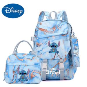 Large Capacity Backpack Pencil Case Foldable Insulated Cooler Lunch Bag Schoolbag Set Casual Daypack For Daily UseXJ250515