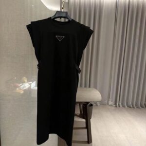 Summer Luxury Brand Designer Dress Fashion Letter Printed Dresses For Woman Slim Quick Dry Mini Skirt American Womens Clothing