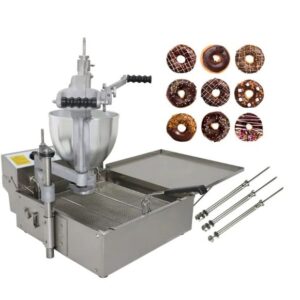 2025 Commercial Doughnut Maker 3000W Donut Fryer Maker Donut Making Machine Stainless Steel Donuts Cake Maker
