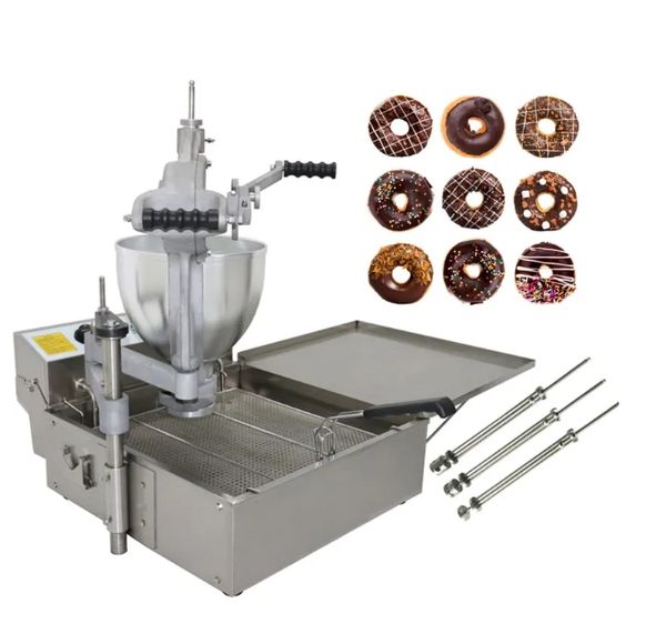 2025 Commercial Doughnut Maker 3000W Donut Fryer Maker Donut Making Machine Stainless Steel Donuts Cake Maker