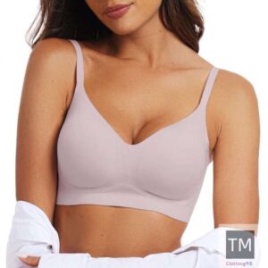 Womens Wireless Comfortable Push Up No Underwire Bra Full Support Lift Bralette Everyday Seamless Tshirt Bras