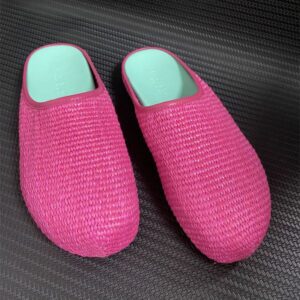 Wave knit Sandals Womens women knit slippers flat shoes fashion summer shoes slipper FH400