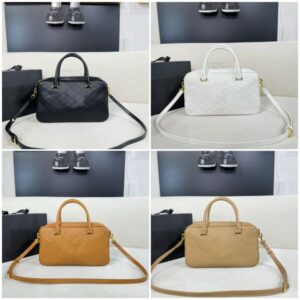 Fashion Designer Women's Vintage Bowling Bag Shoulder Bag Handbag 25814