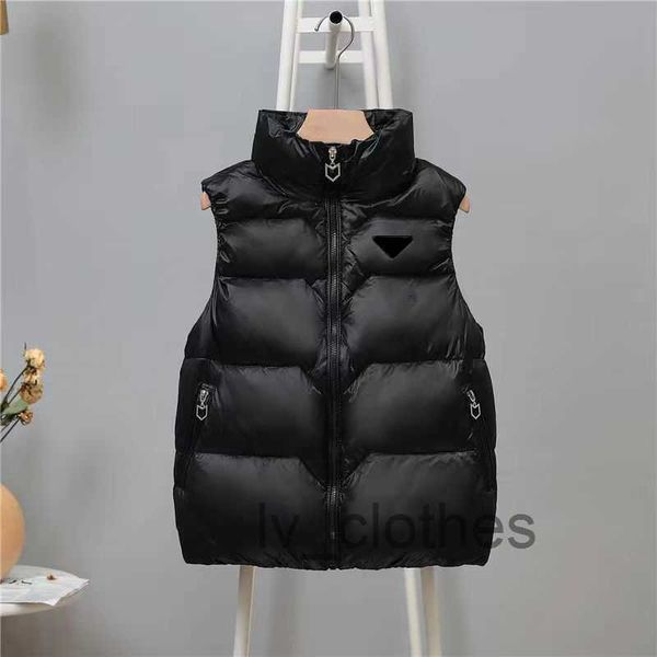 2023 Autumn/Winter Women's Tank Top Fluffy Jacket Sleeveless Designer Jacket Women's Coat Matte Slim Fit Thickened Warm Couple Men's Coat Street Apparel S-2XL