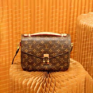 Designer Bag Luxury Shoulder Bag Classic mail bag Old flower Monogram Coated Canvas Messenger Bag Crossbody Black Underarm Bag Fashion Women Cross Body Bag dhgate 02