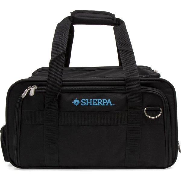 Backpacks & Carriers Sherpa Aire Approved Expandable Dog Travel Carrier Black Medium Drop Delivery Pet Carrierscrates Houses Ot8Za