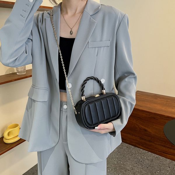 Designer Cross Body Bags - Chic Handbags, Premium Textured Chain Bag for Women, Shoulder Crossbody Style