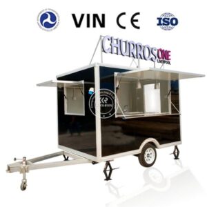 Street Outdoor Food Truck Mobile Juice Beer Drink Coffee Salad Snack Cart Concession Food Trailer Truck Fully Equipped