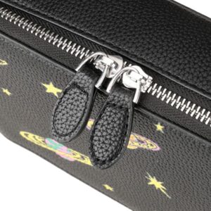 e Zippered Compartments Men's camera crossbody bag