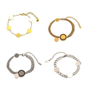 Bracelet bangle love braceletes clover bracelet designer men accessories diamond lady wedding slim party plated gold bracelet jewlery designer for women