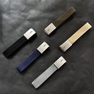 Belts Designer Classic retro Japanese functional cloth belt mountain style unisex canvas belt for men and women