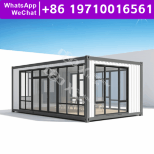 Tiny Home Steel Mobile Modular Flat Pack Home Prefab Cabin Flexible Layout Emergency Housing Thermal Insulated Living