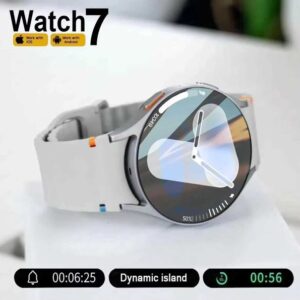 New Galaxy 7 Heart Rate Monitoring Womens Call Smart AMOLED GPS Sports Watch Mens Android iOS Y250505