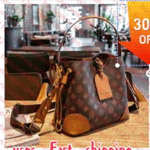 Brand Luxury Design Vintage Bucket Shoulder Purses Women Fashion Retro Style Shoulder Crossbody Bags Handbag Tote Designers Handbags