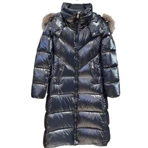 Puffer jacket womens pufferjacke winter jacket designer puffer jacket new women hooded pufferjacket womens down jacket long fur collar black clothing size 1 2 3 4