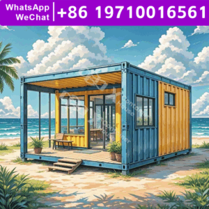 Flat Pack House Tiny Home Modular Steel Mobile Cabin Prefab Sustainable Design Custom Garden Room Energy System