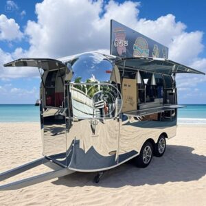 Customized Mobile Food Trailer Catering Trailer BBQ Restaurant Bar Trailer Fully Equipped Food Cart for Sale