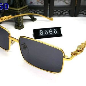 Summer Fashion Sunglasses Designer Women Mens Square Metal Frame Buffalo Horn UV4 Shades Polarized Vintage Eyewear Outdoor Carter Sun Glasses Lunettes luxe femme