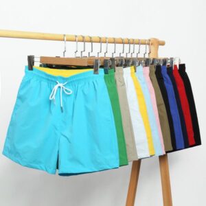 Mens Swim Shorts Gym Beach Pants Loose Fit Summer Trunks Quick Dry Casual Fitness Small Horse Embroidery M-3XL Wholesale Nylon Shorts Swim trunks Designer pants
