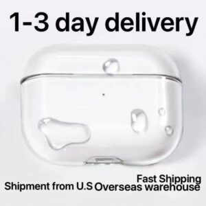 USA Stock For Apple AirPods 4 AirPods pro 2 3rd Headphone Accessories Silicone Protective Headphone Cover Headphone Silicone Case TPU HEAD