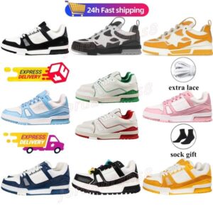 2024 designer trainer men women shoes sneakers Low black white baby blue navy orange green tour yellow Pink Brown winter mens trendy tennis outdoor jogging walking