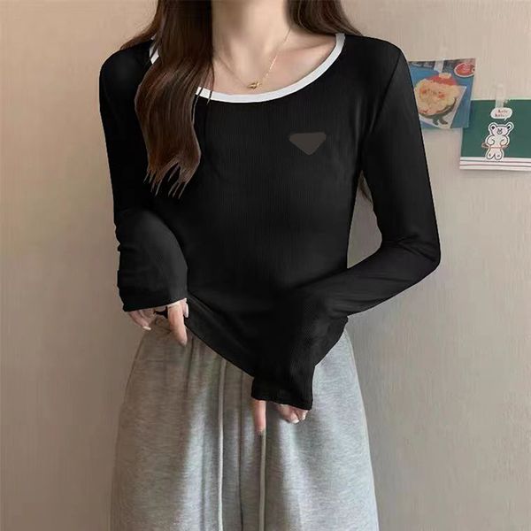 Woman T Shirts Designer Tees Shirt Blouse Spring Autumn Breathable Tshirts Womens Slim Outwears Yoga Tops S-3XL