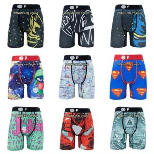 Mens Swim Shorts Quick Dry Breathable Wholesale Boxer Style Trunks Cartoon Print Comfortable Stretchy Swimwear for Men Bulk Order Available