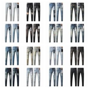 Mens jean Trousers Man jeans Designer Jean Men Black High Quality Straight Retro Streetwear Casual Sweatpants Designers Joggers jean purp Pants Jeanse asian size